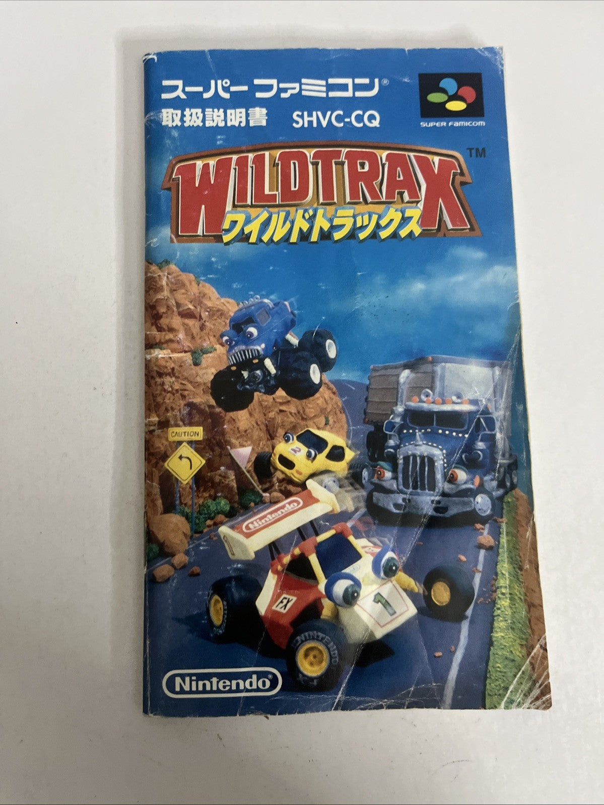 Wild Trax Stunt Race FX 1994 Nintendo Super Famicom SNES NTSC-J JAPAN Complete