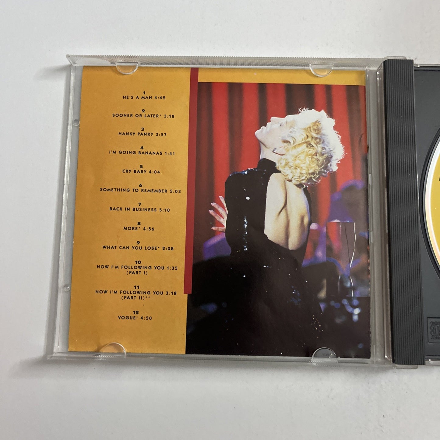 Madonna – I'm Breathless (Music From The Film Dick Tracy) (CD, 1990)