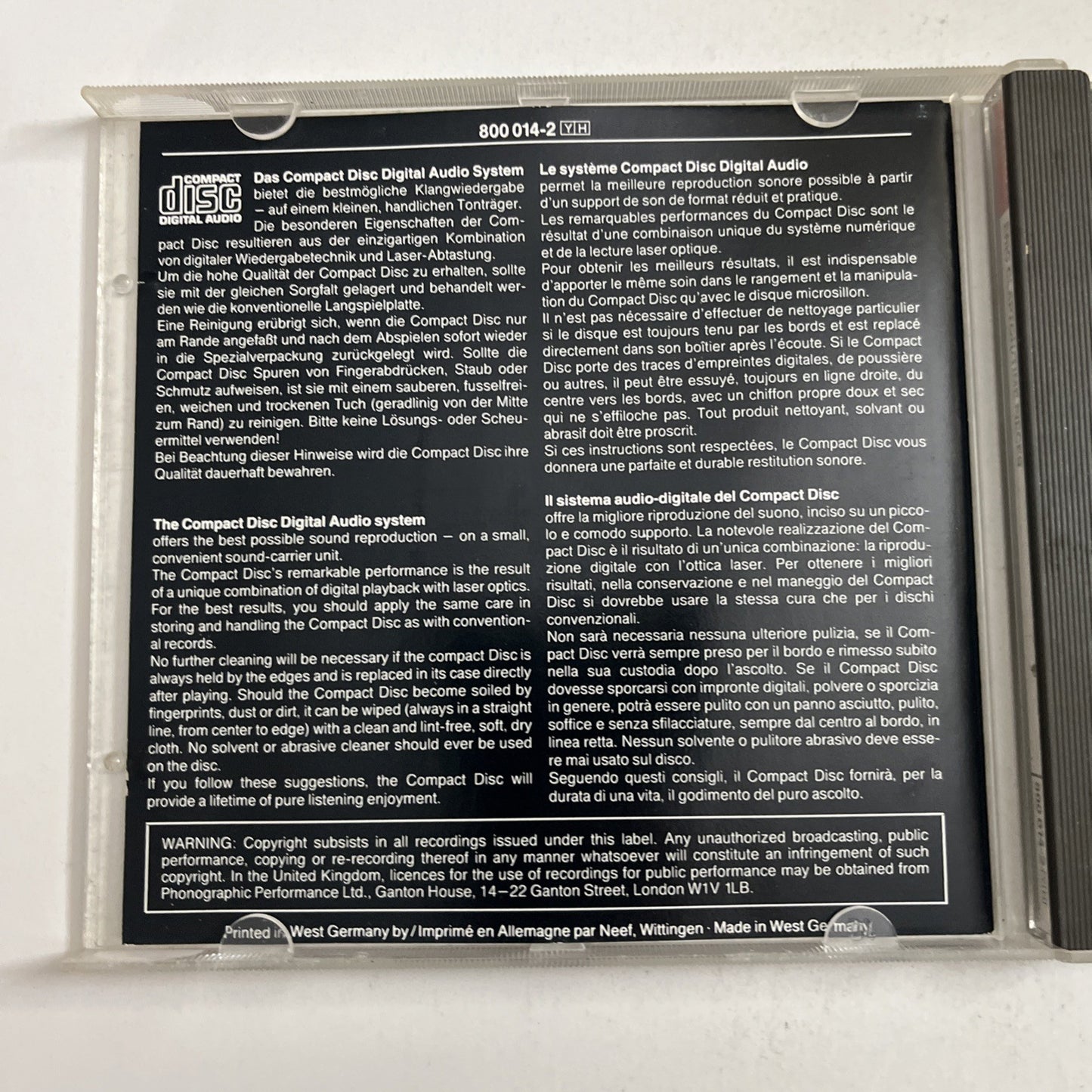 Eric Clapton – Time Pieces - The Best Of Eric Clapton (CD, 2000) 800 014-2