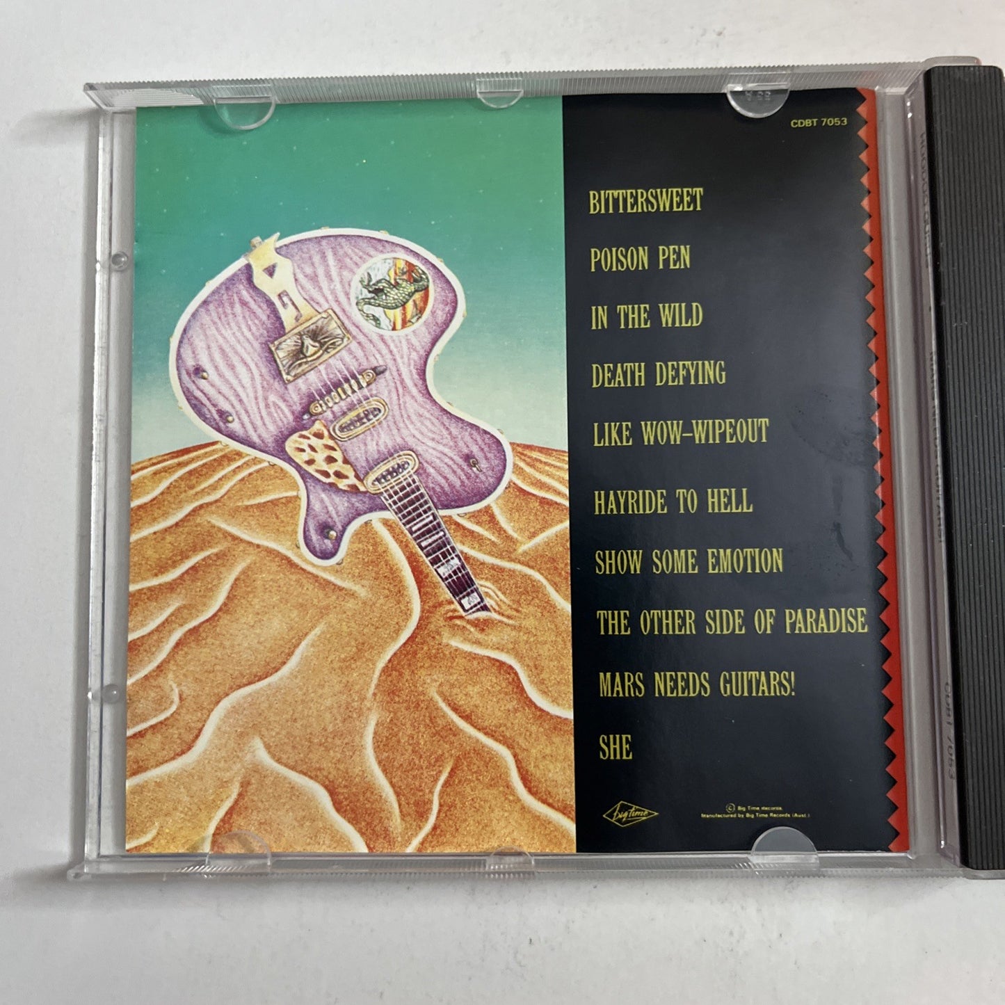 Hoodoo Gurus – Mars Needs Guitars! (CD, 1985) Australia CDBT7053