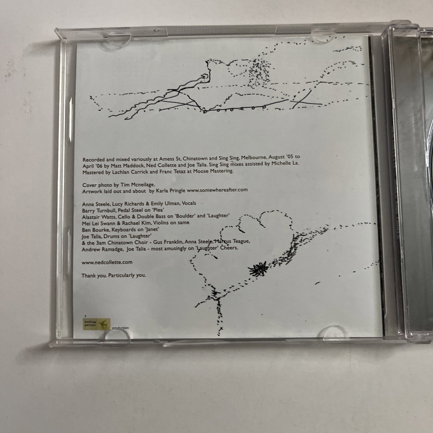 Ned Collette – Jokes And Trials (CD, 2006) Australia DASH003CD