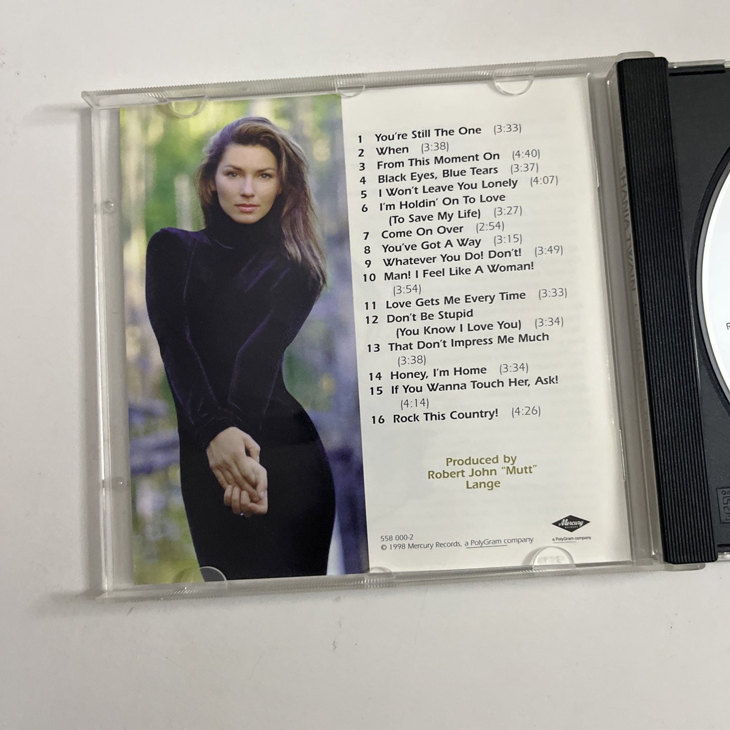 Shania Twain – Come On Over (CD, 1999) Australia 558 000-2