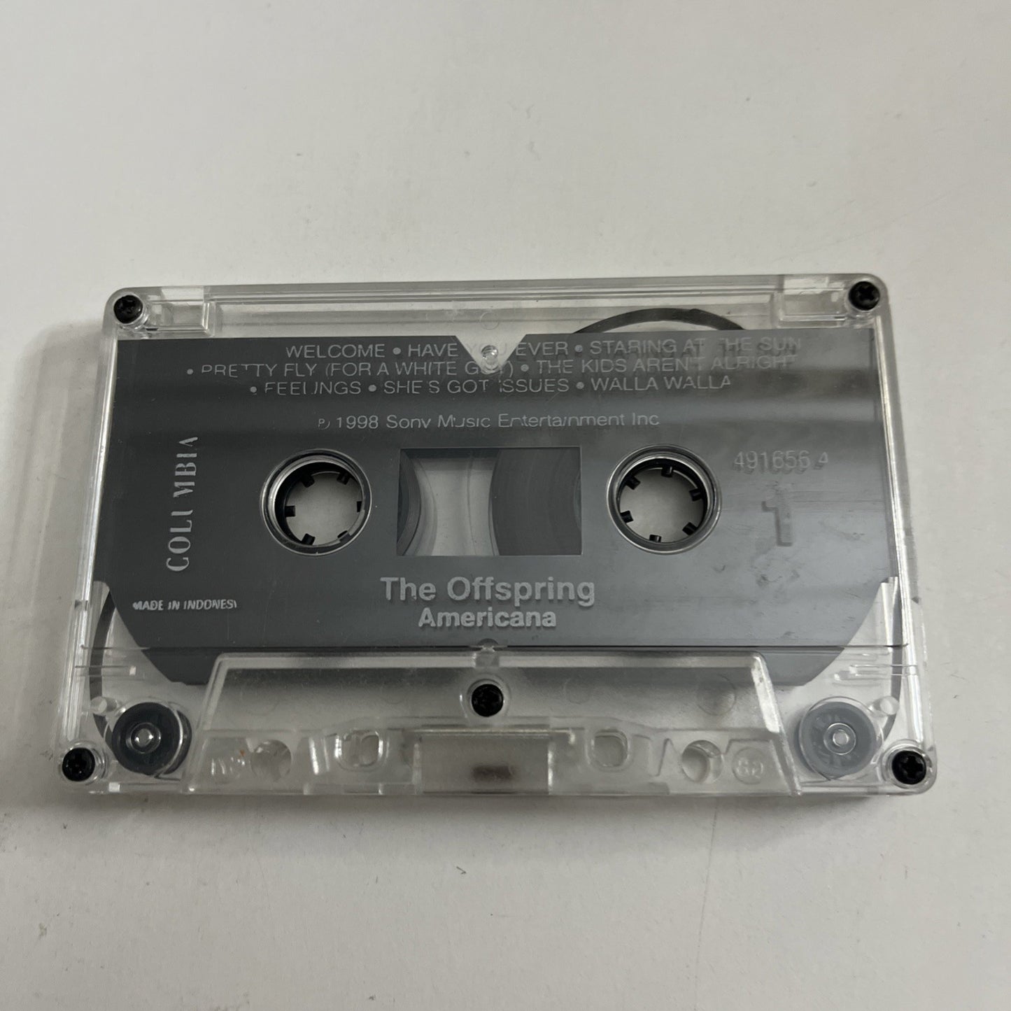 The Offspring – Americana (Cassette, 1998) Cassette only COL 491656 4