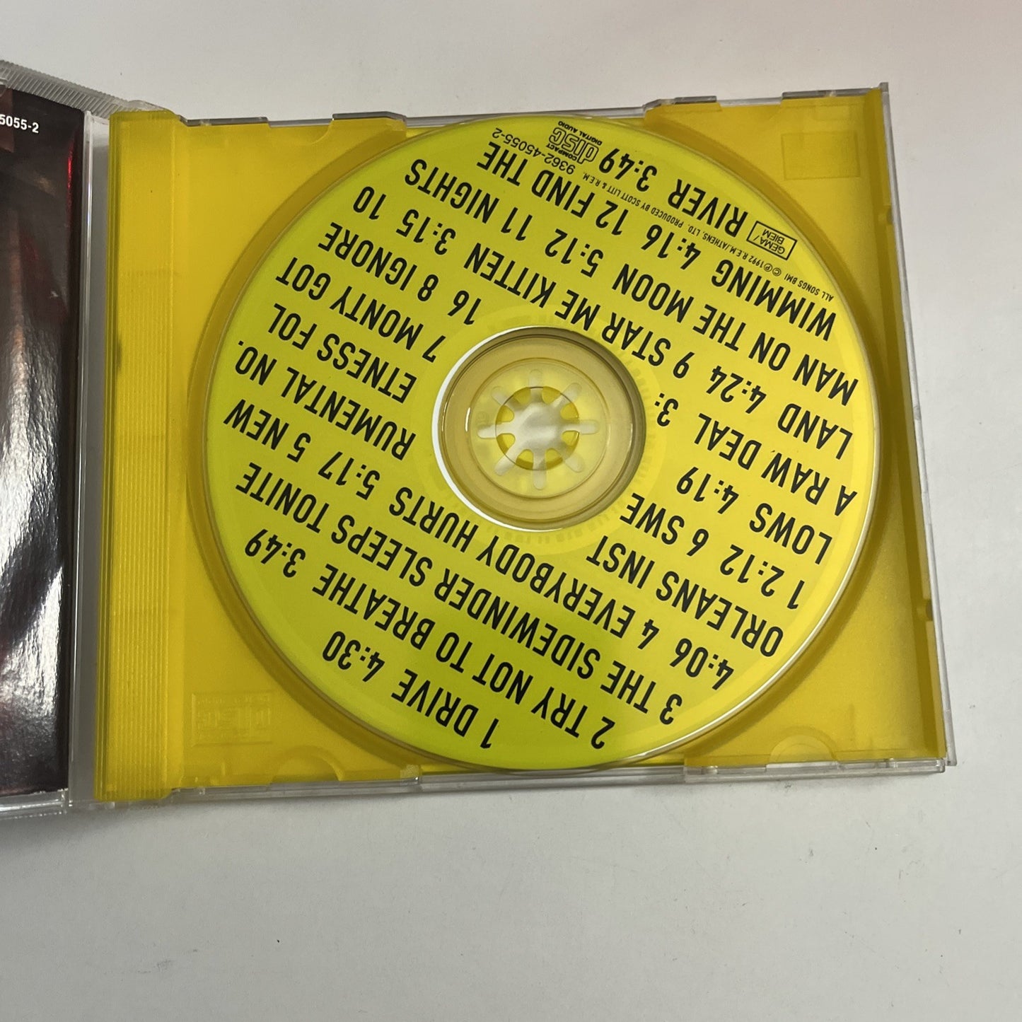 R.E.M. – Automatic For The People (CD, 1992) Europe 9362-45055-2