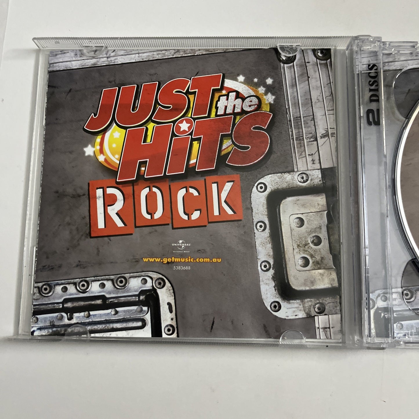 Just The Hits: Rock (CD, 2018) Australia 2-Disc 5383688