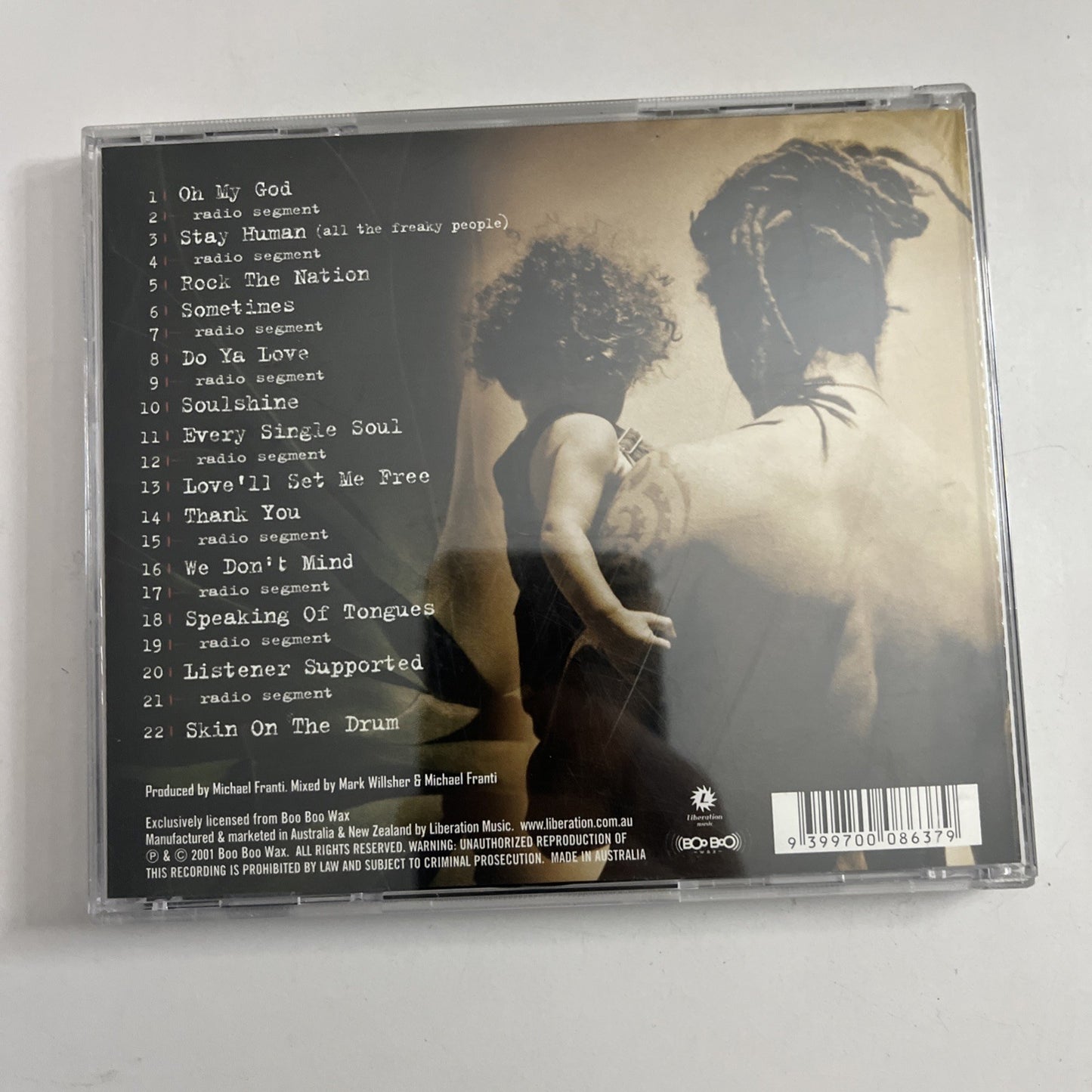 Michael Franti And Spearhead – Stay Human (CD, 2001) LIBCD3020.2