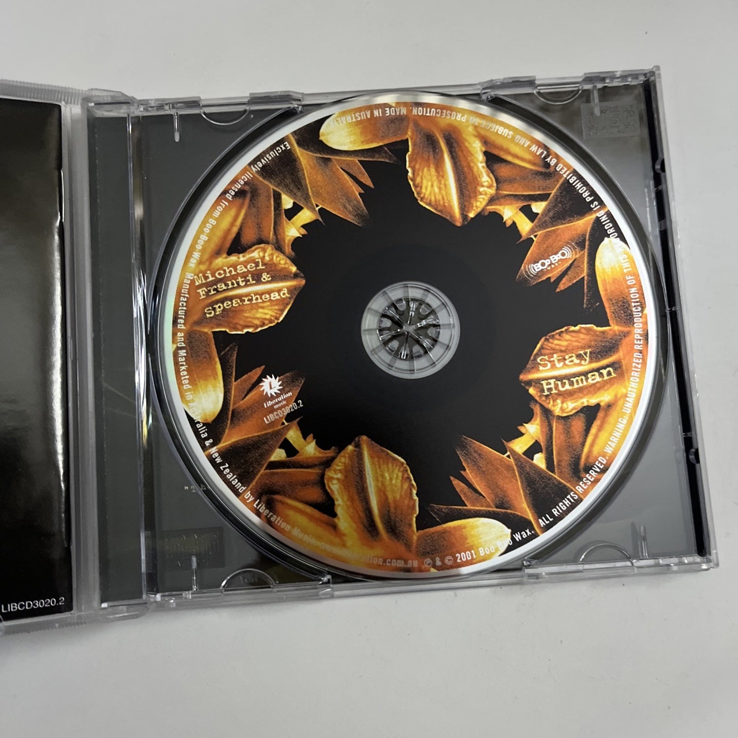 Michael Franti And Spearhead – Stay Human (CD, 2001) LIBCD3020.2