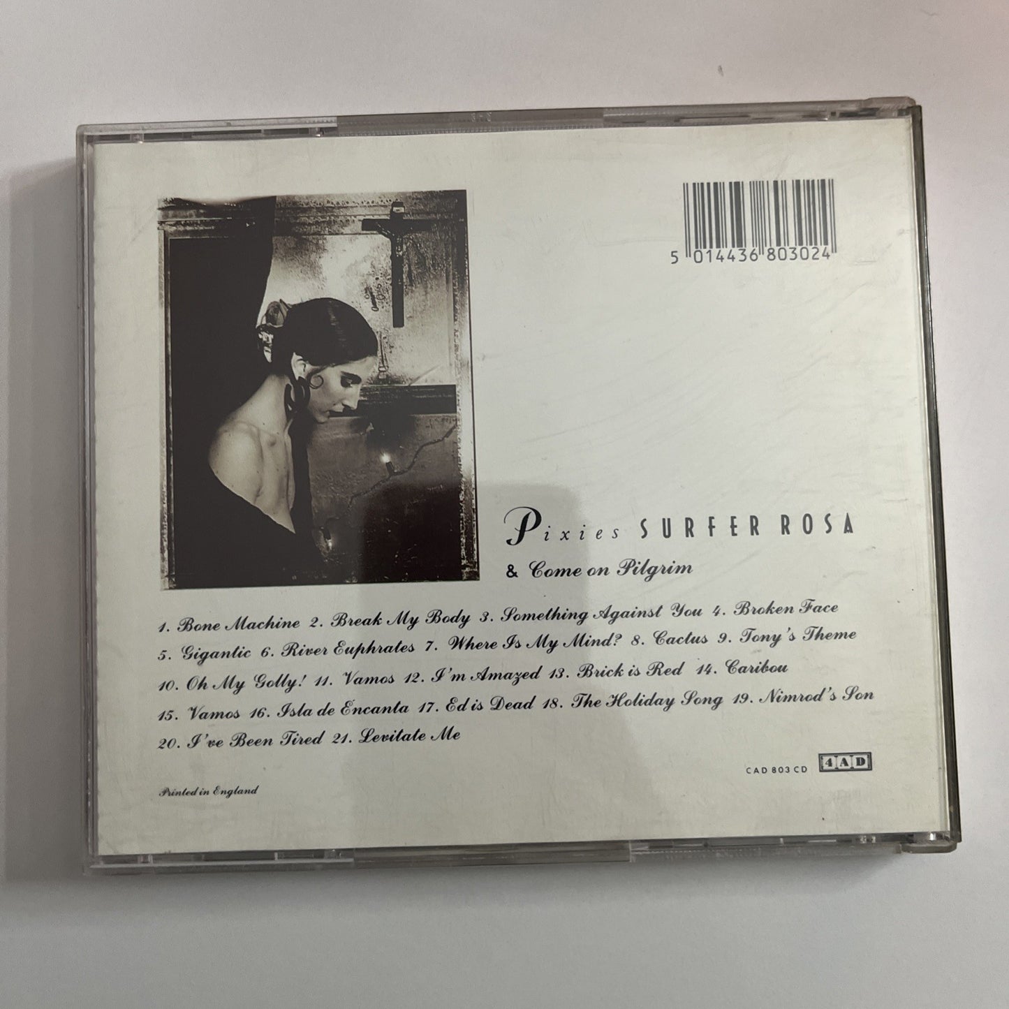 Pixies – Surfer Rosa & Come On Pilgrim (CD, 1988) Australia GAD803CD