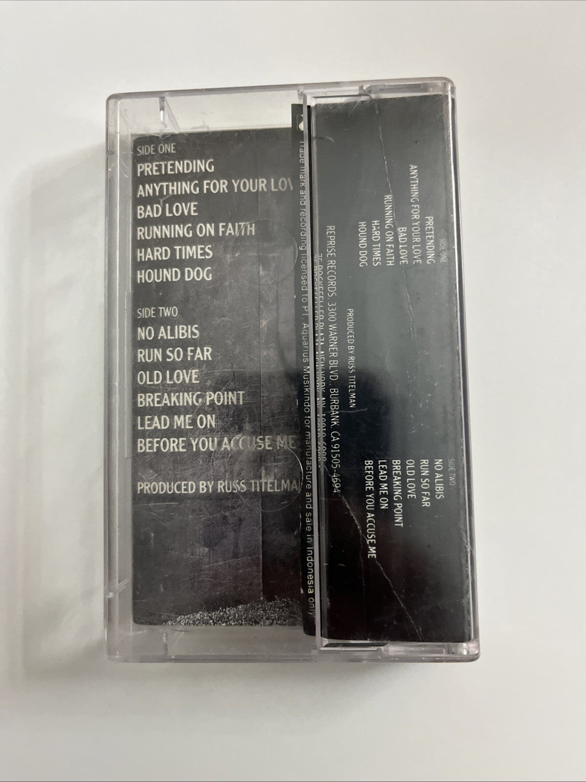 Eric Clapton – Journeyman (Cassette, 1989) Australia 26074-4