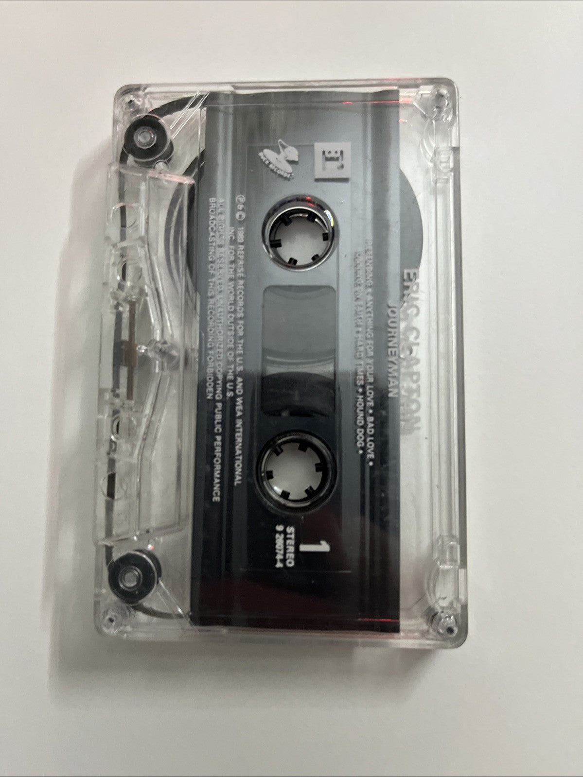 Eric Clapton – Journeyman (Cassette, 1989) Australia 26074-4