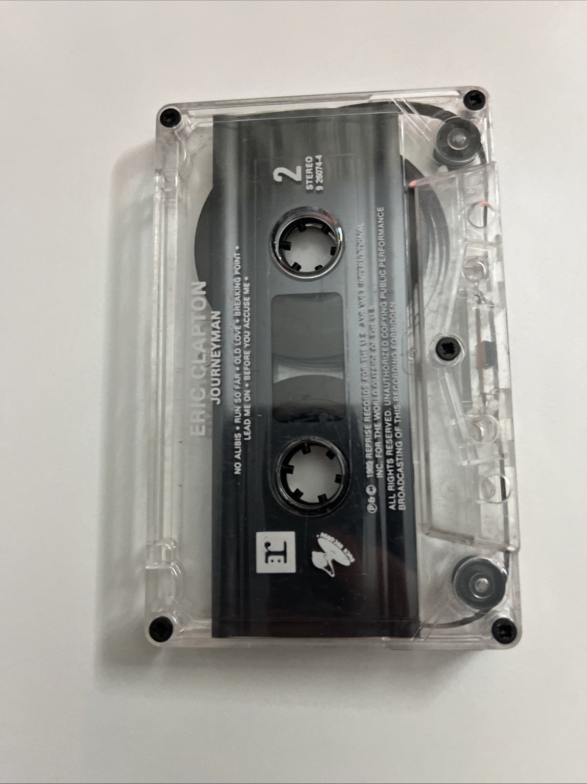 Eric Clapton – Journeyman (Cassette, 1989) Australia 26074-4