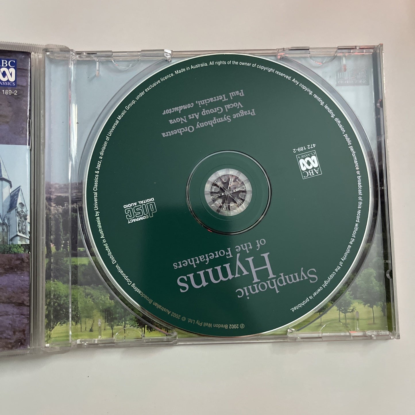 Various – Symphonic Hymns Of The Forefathers (CD, 2002) Australia 472 189-2