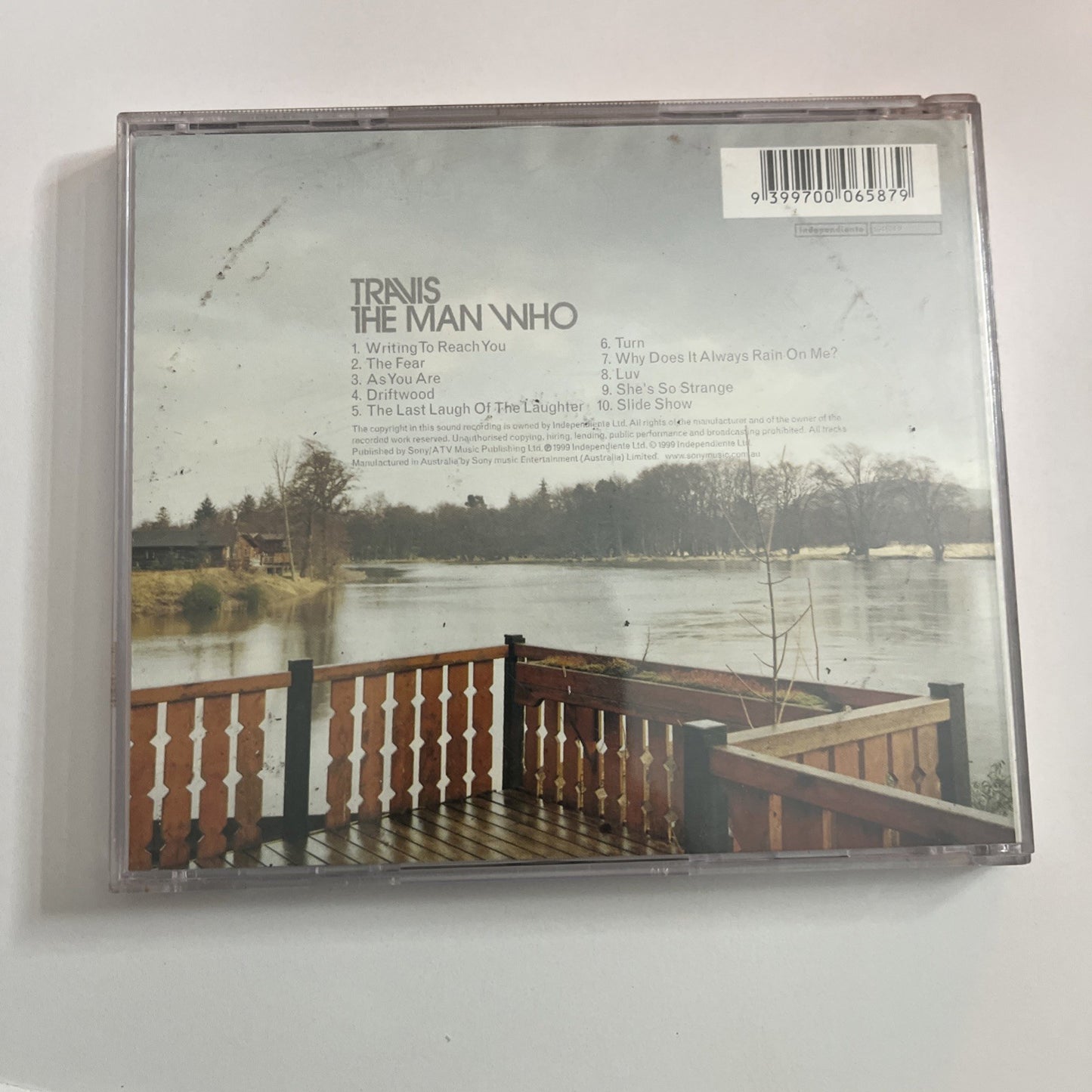 Travis – The Man Who (CD, 1999) Australia 494624 2