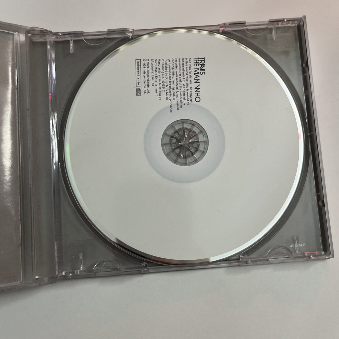 Travis – The Man Who (CD, 1999) Australia 494624 2