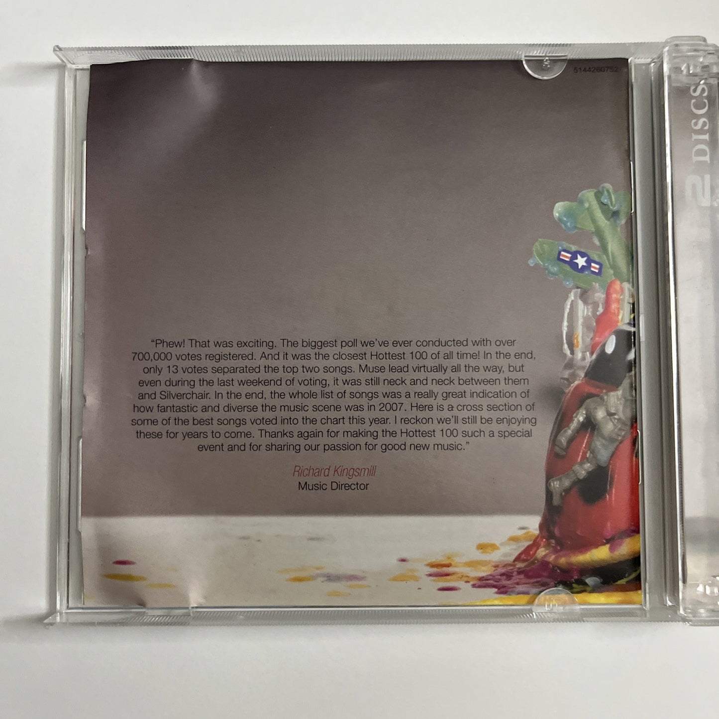 Triple J's Hottest 100 Volume 15 (CD, 2008) Australia 2-Disc 5144260752