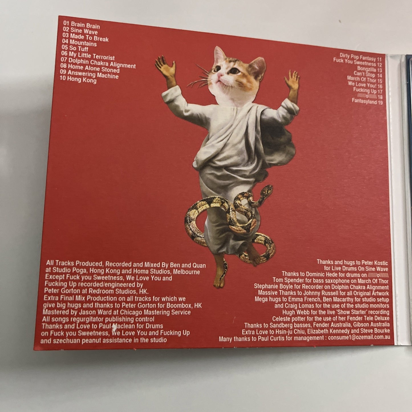 Regurgitator – Dirty Pop Fantasy (CD, 2013) Australia Digipak V129