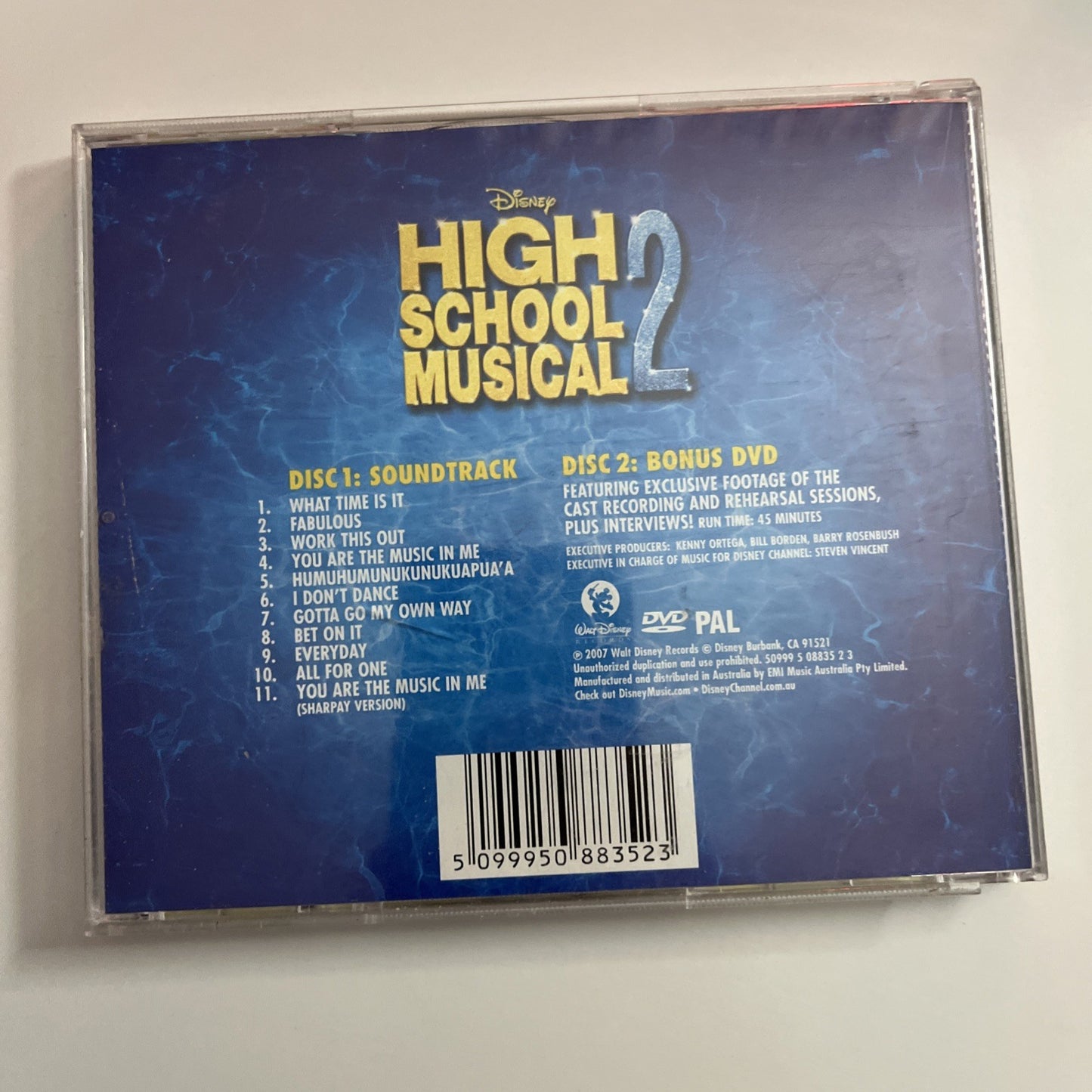 The High School Musical Cast – High School Musical 2 (CD, 2007) 2-Disc