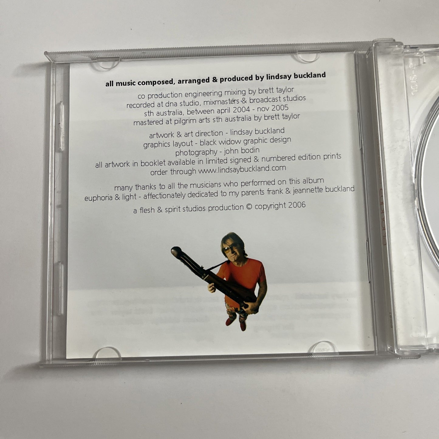 Lindsay Buckland – Euphoria (CD, 2006) Australia LB009