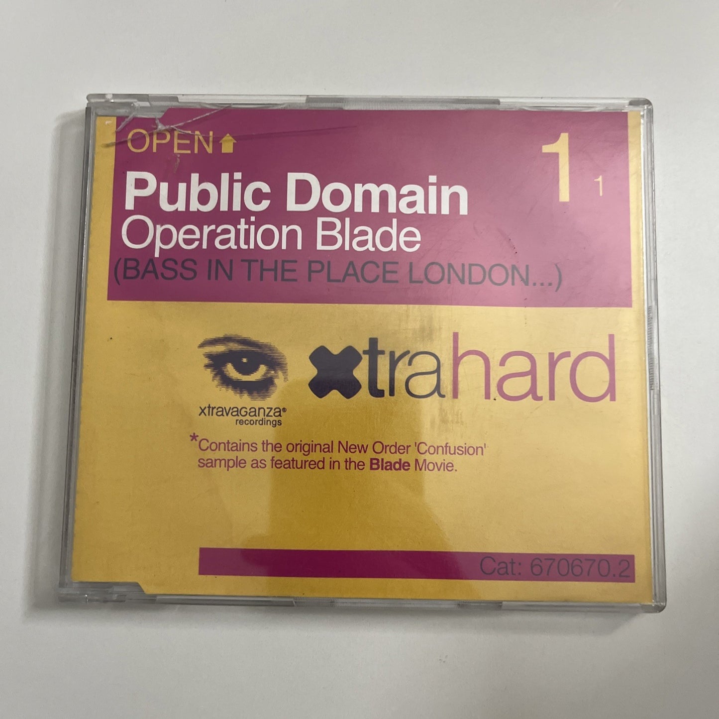 Public Domain – Operation Blade (Bass In The Place London...) (CD, 2000)