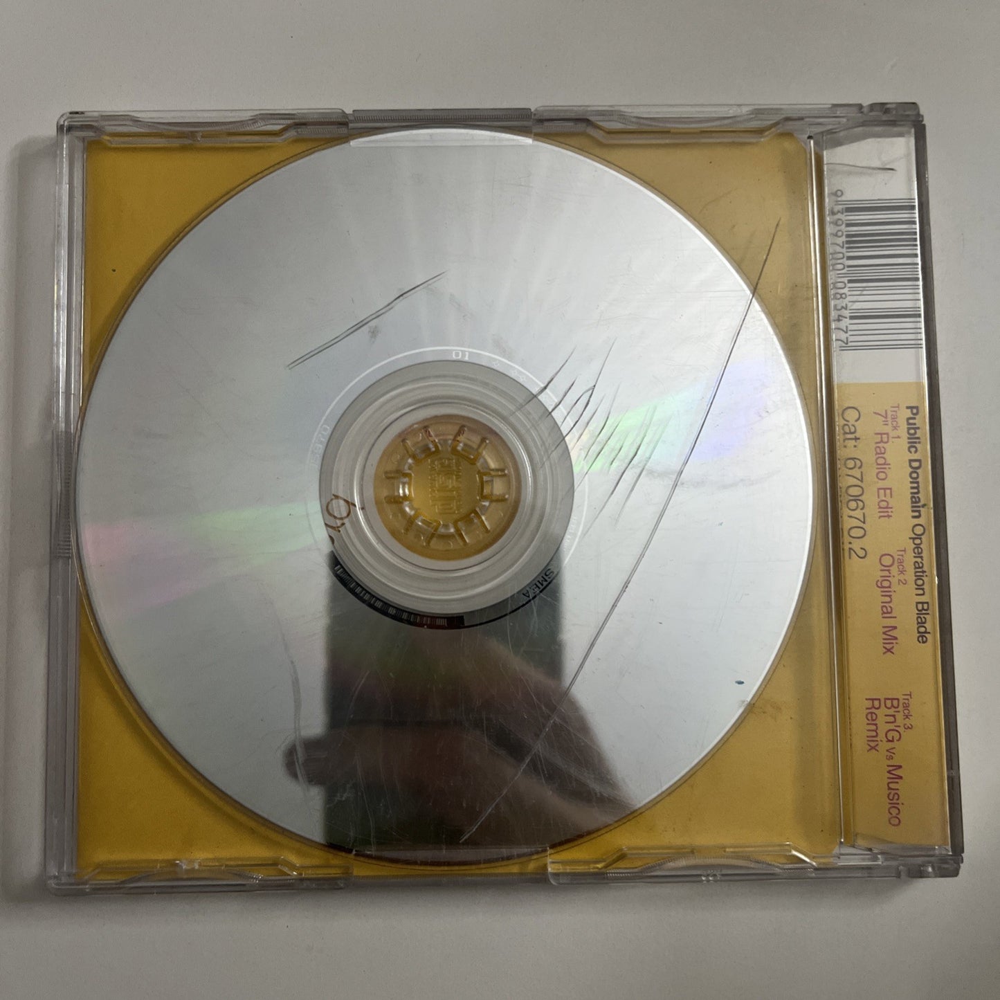 Public Domain – Operation Blade (Bass In The Place London...) (CD, 2000)