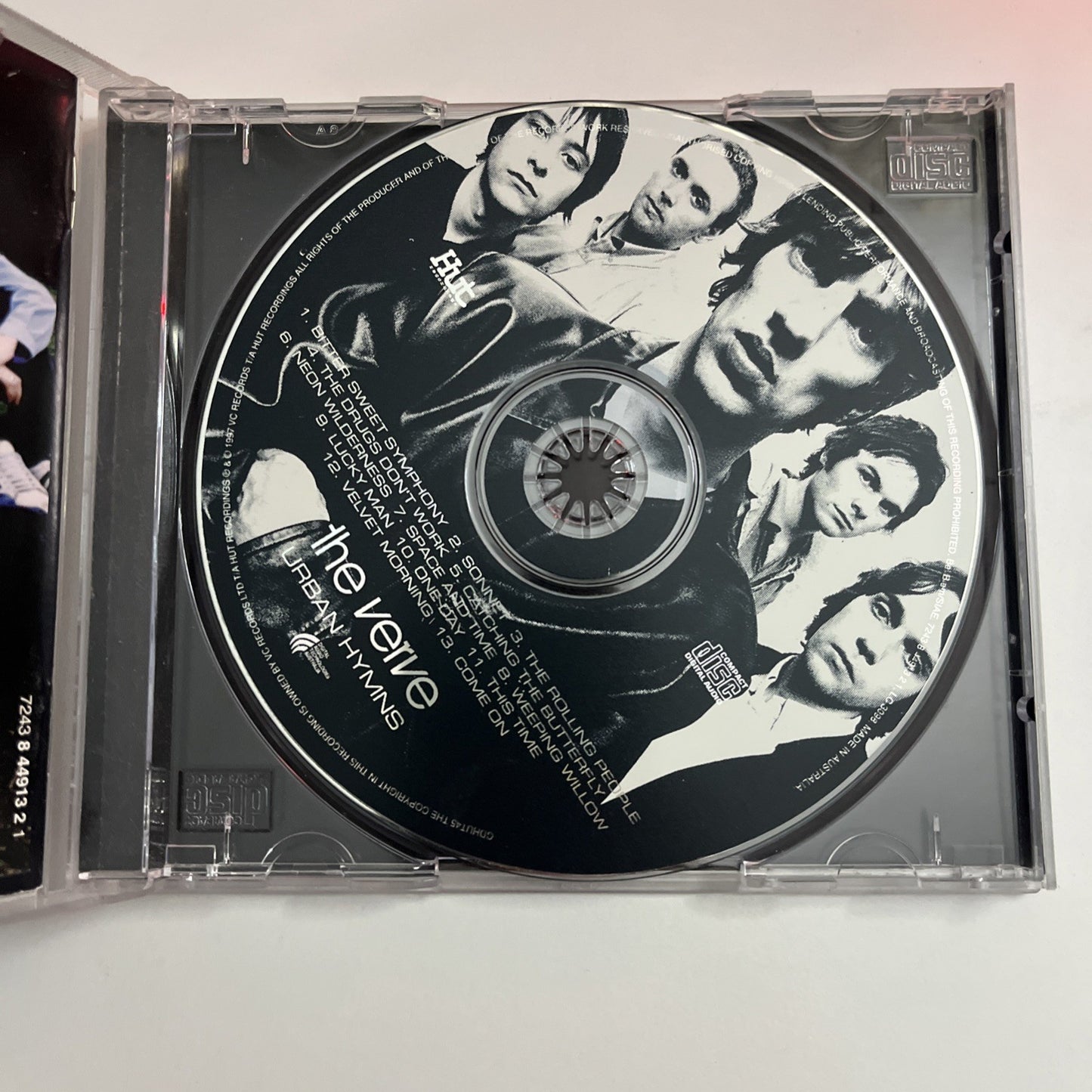 The Verve – Urban Hymns (CD, 1997) Australasia 7243 8 44913 2 1