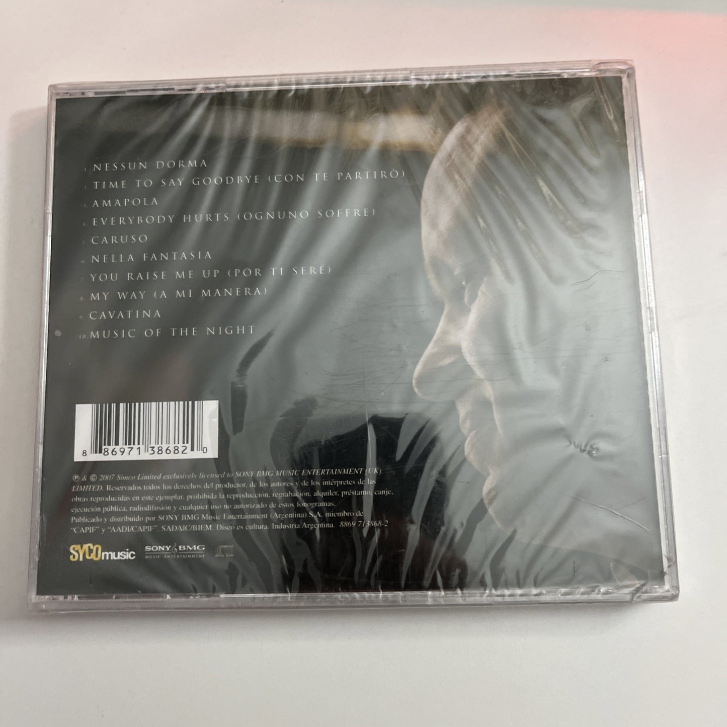 Paul Potts – One Chance (CD, 2007) Australia 88697138682 NEW