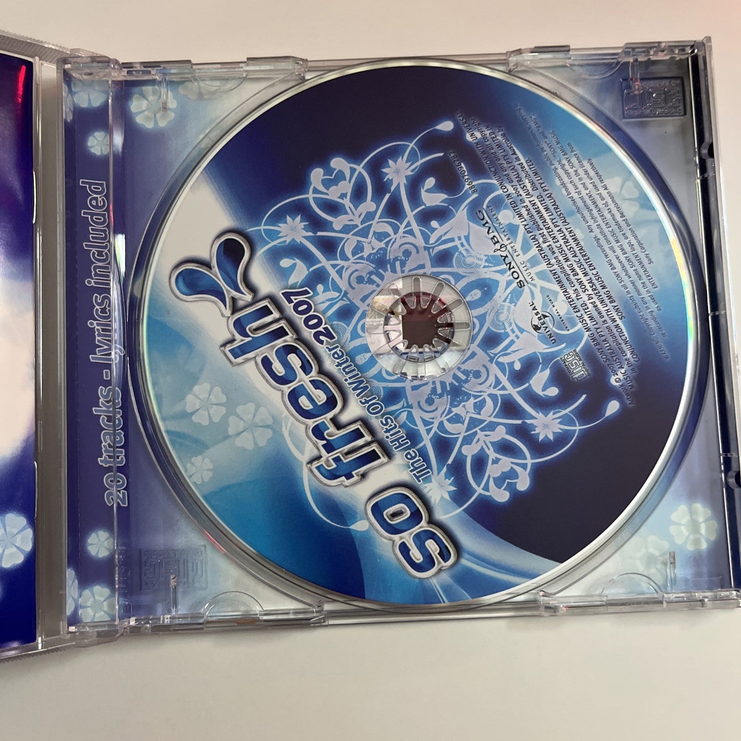 So Fresh: The Hits Of Winter 2007 (CD, 2007) Australia 88697096792
