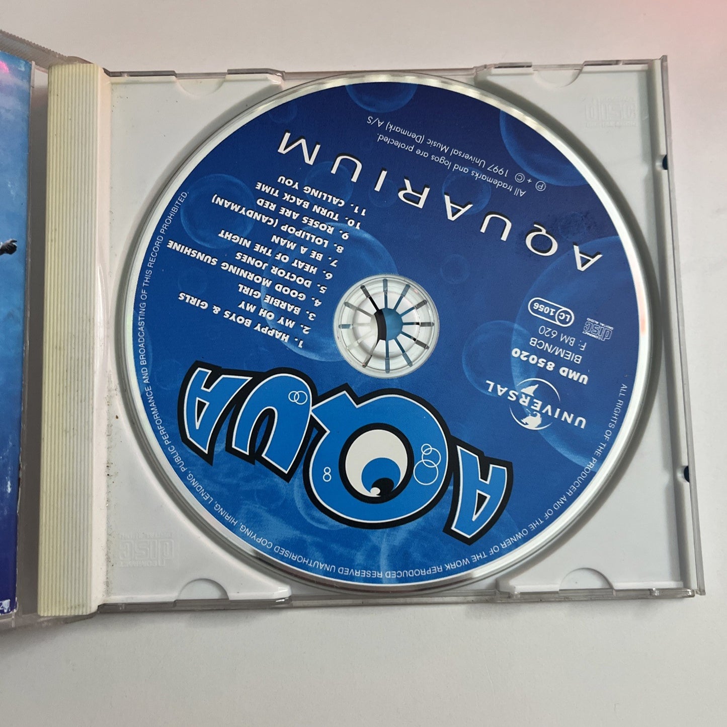 Aqua – Aquarium (CD, 1997) Australia UMD 85020