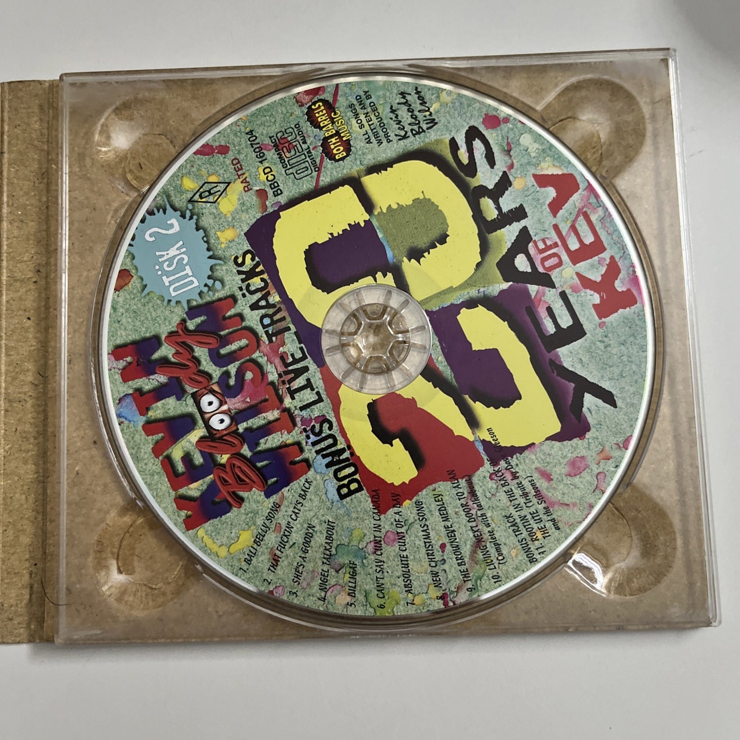 Kevin Bloody Wilson – 20 Years Of Kev (CD, 2004) Australia Digipak BBCD 160704