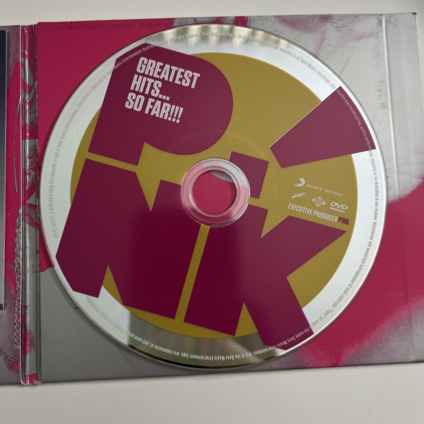 P!NK – Greatest Hits... So Far!!! (CD + DVD, 2010) Australia Digipak