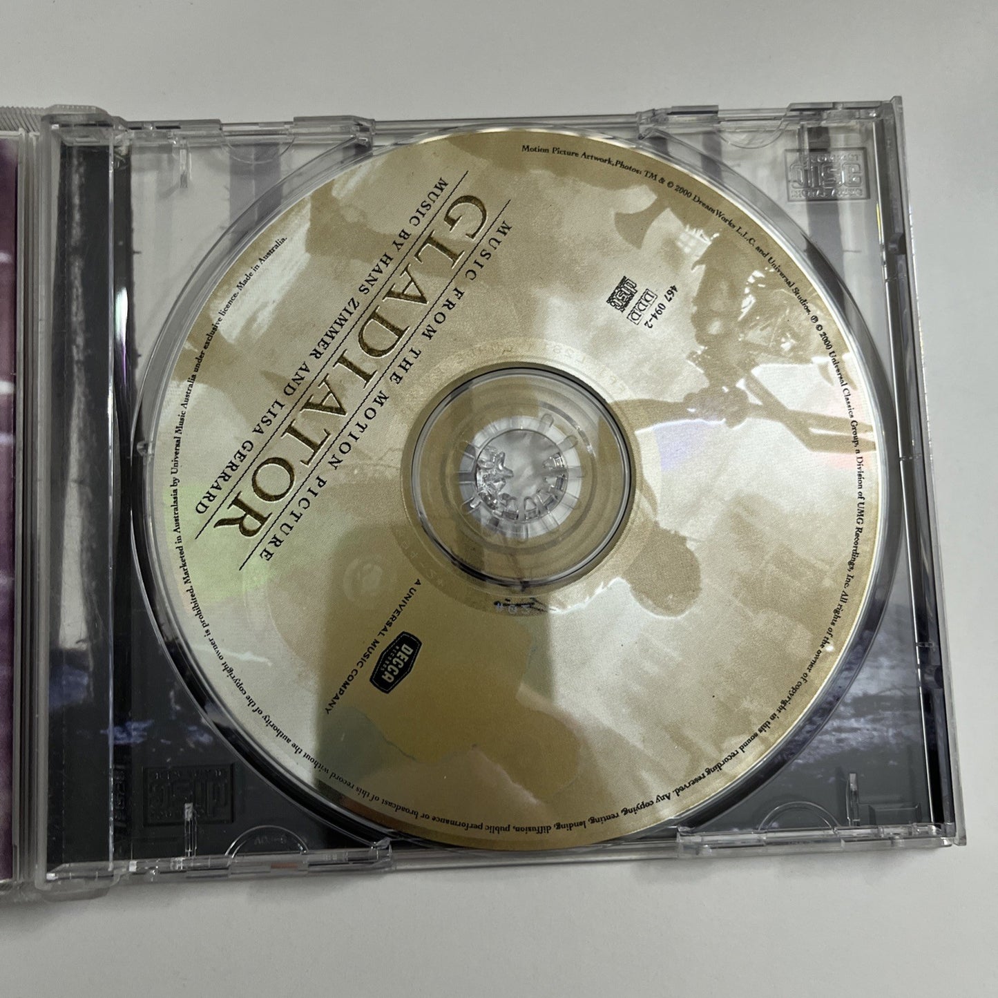 Hans Zimmer, Lisa Gerrard – Gladiator (Music From The Motion Picture) (CD, 2000)