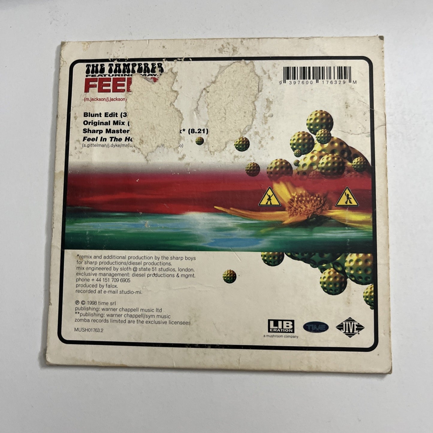 The Tamperer, Maya – Feel It (CD, 1998) Australia MUSH01763.2