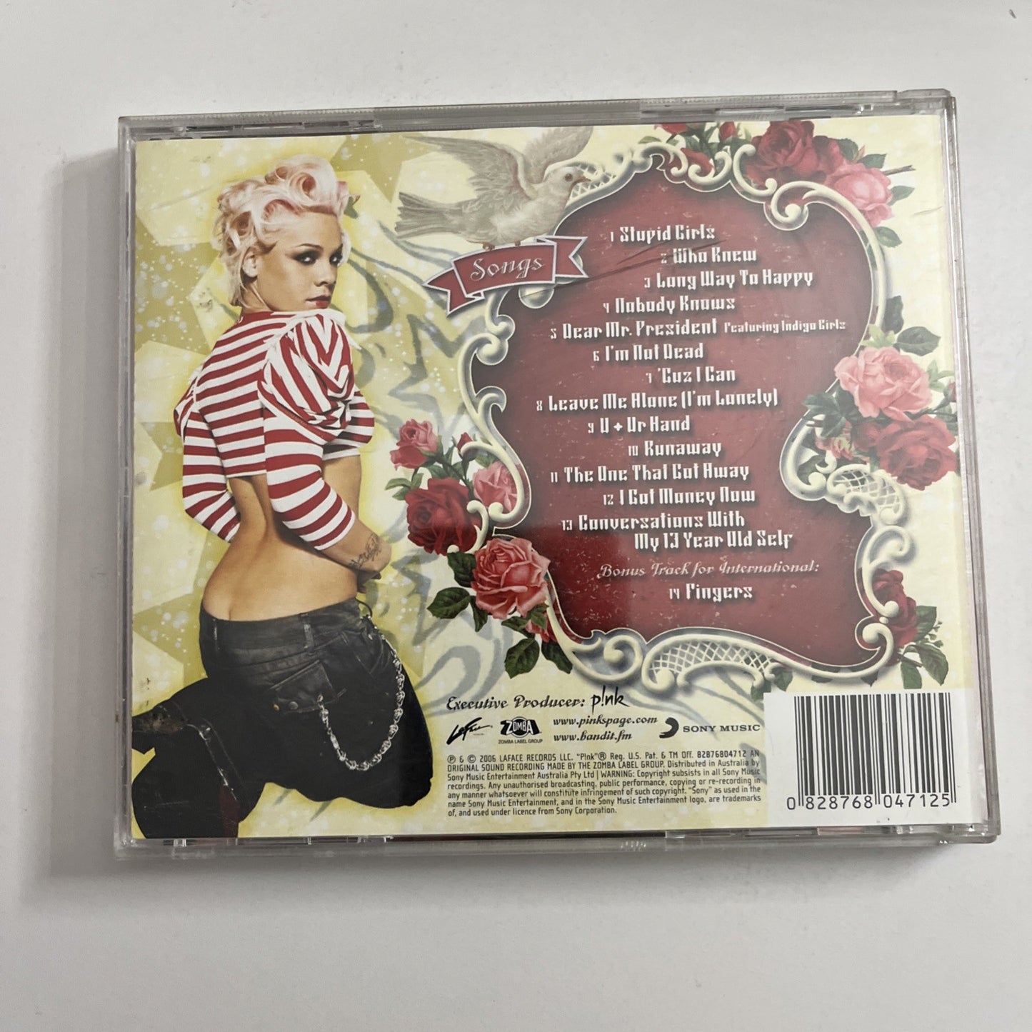 P!NK – I'm Not Dead (CD, 2006) Australia 82876804712