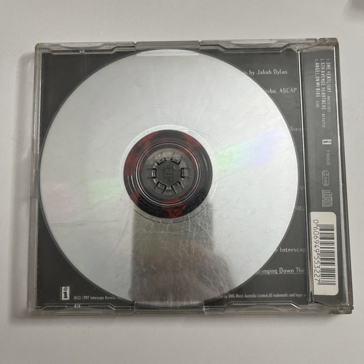 The Wallflowers – One Headlight (CD, 1997) Australia Single INTDS95532
