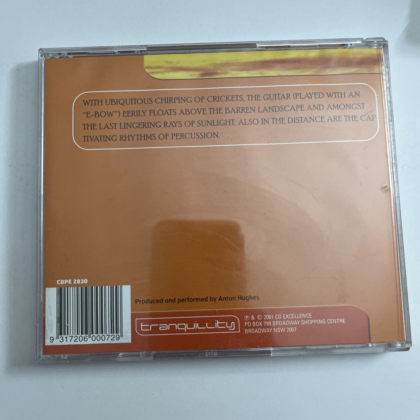 Anton Hughes – Country Sunset (CD, 2001) Australia CDPE 2830