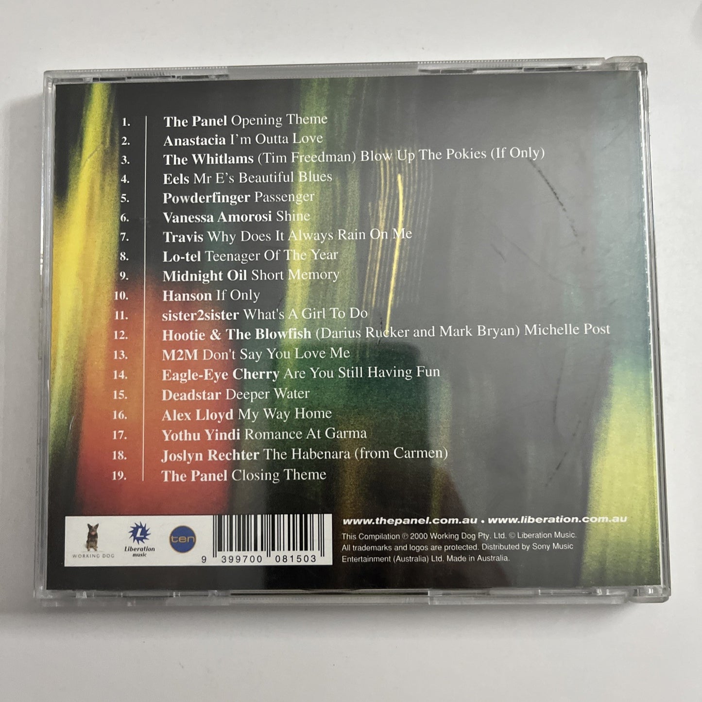 More Music Live From The Panel (CD, 2000) Australia LIBCD2009.2