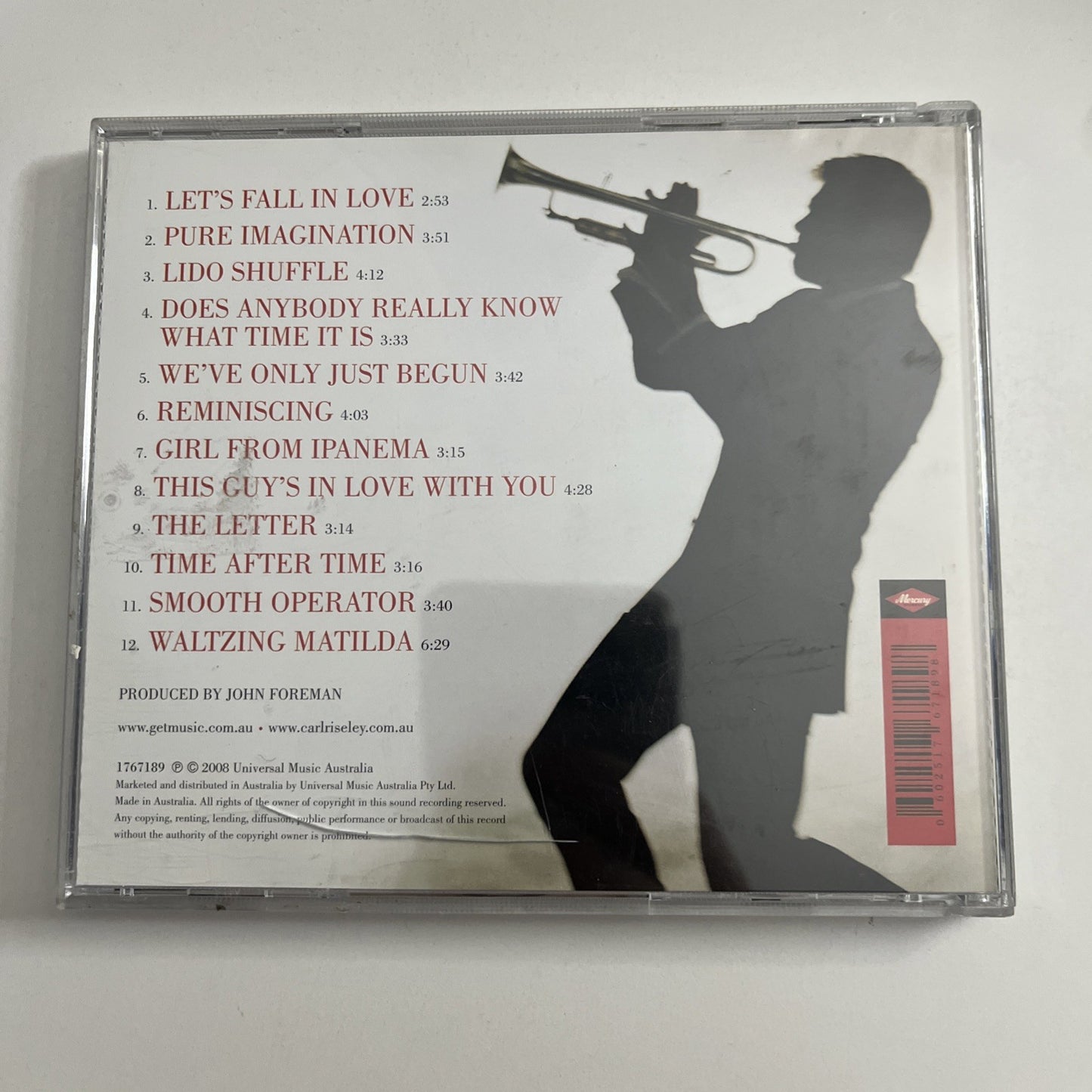 Carl Riseley – The Rise (CD, 2008) Australia 1767189