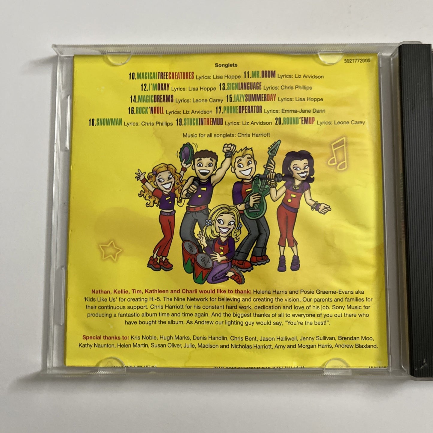 Hi-5 – Boom Boom Beat (CD, 2001) Album
