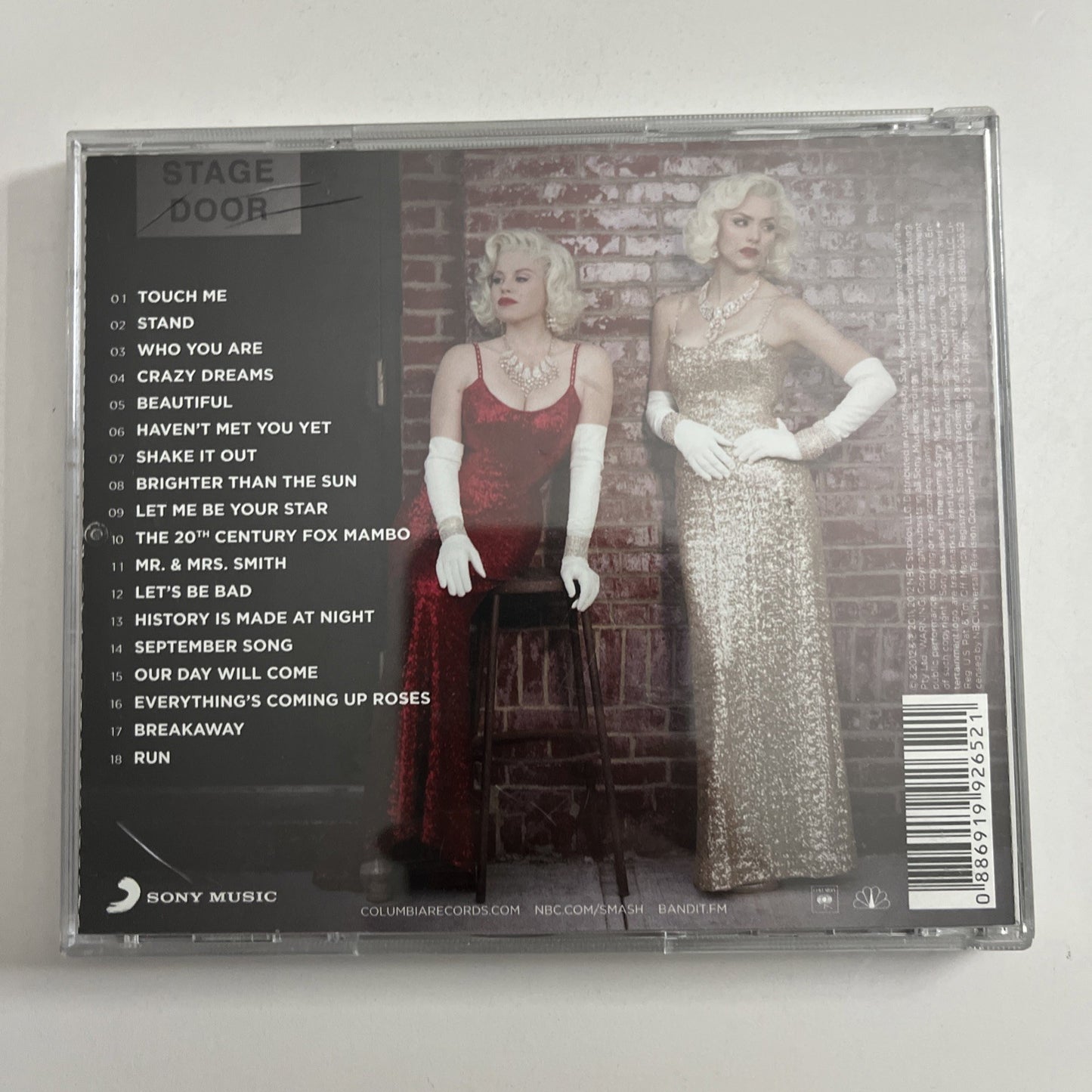 SMASH Cast – The Music Of SMASH Deluxe Edition (CD, 2012) US 88691 99265 2