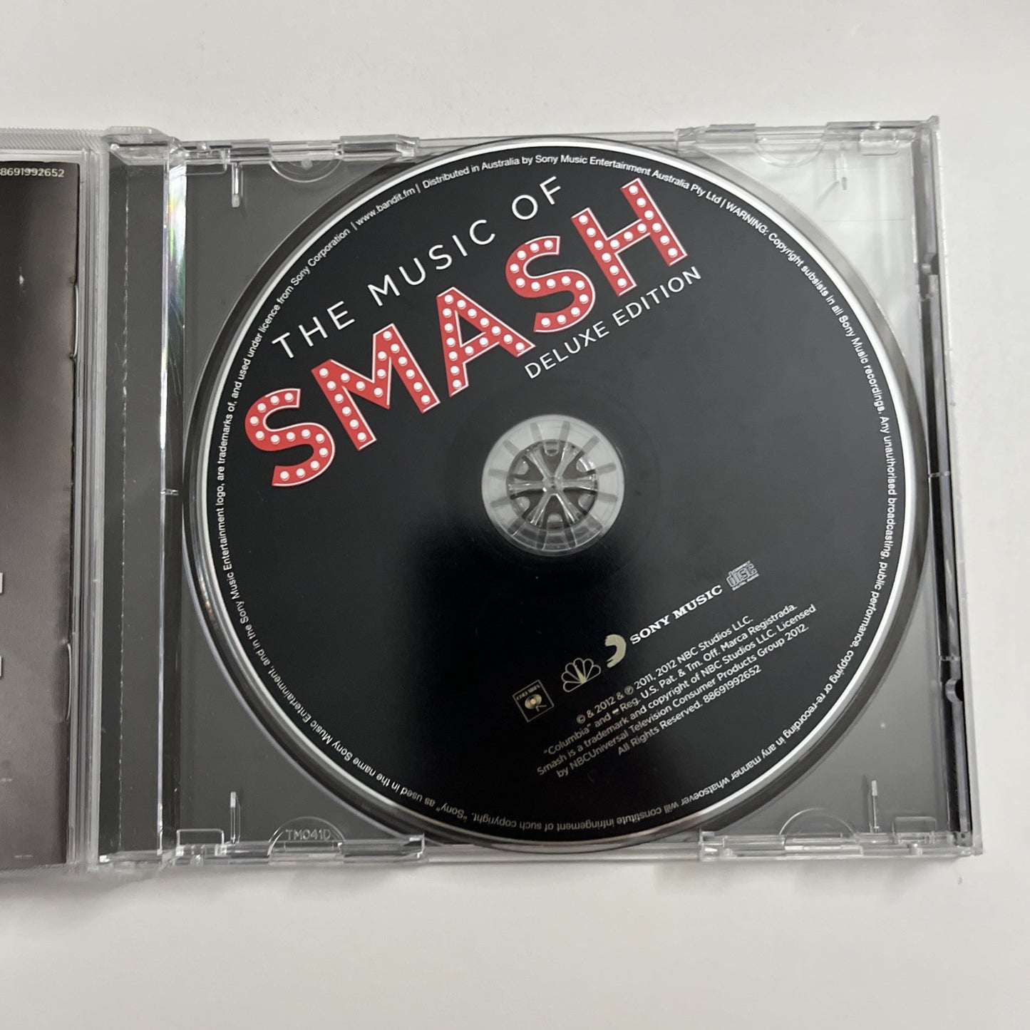 SMASH Cast – The Music Of SMASH Deluxe Edition (CD, 2012) US 88691 99265 2