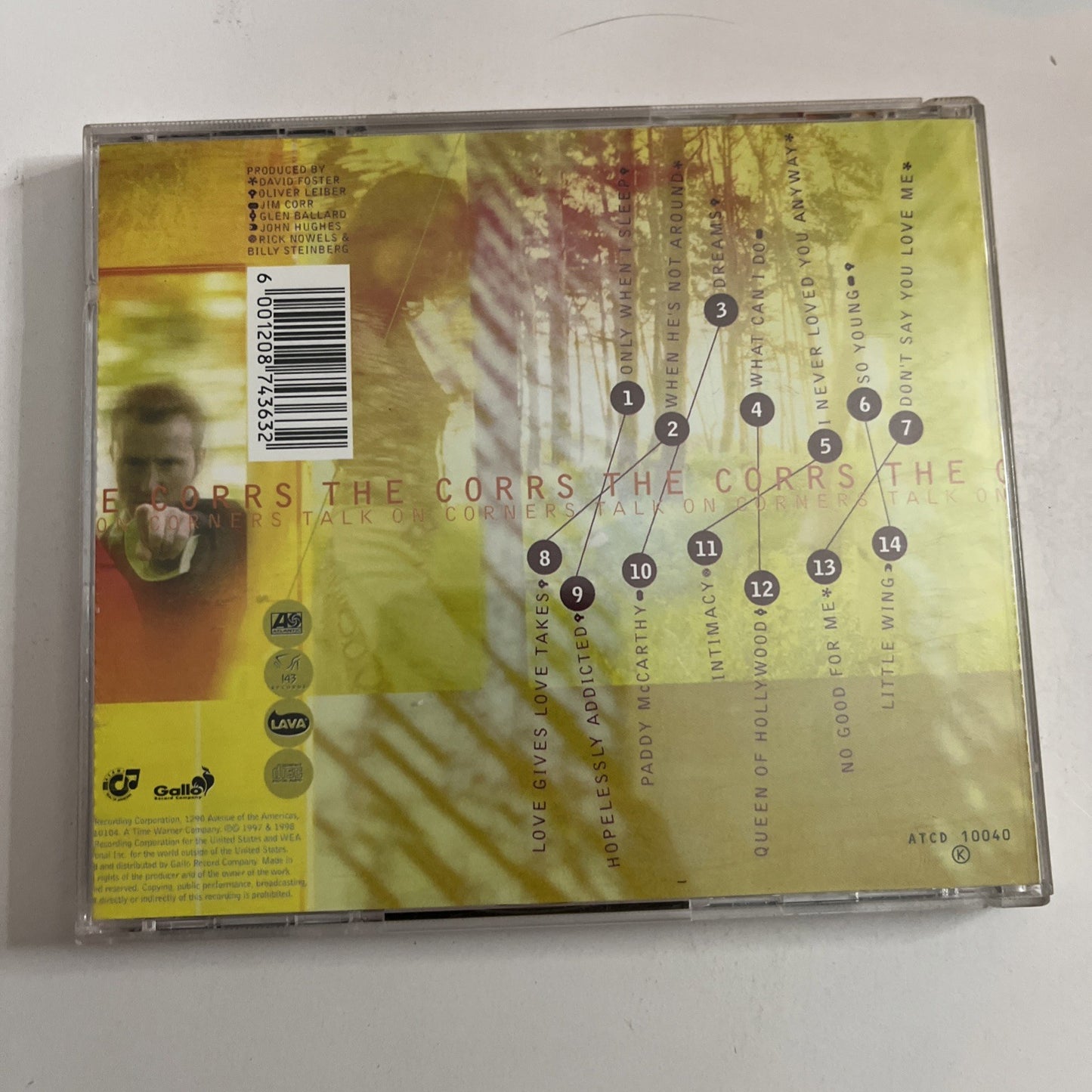 The Corrs – Talk On Corners (CD, 1998) South Africa ATCD 10040