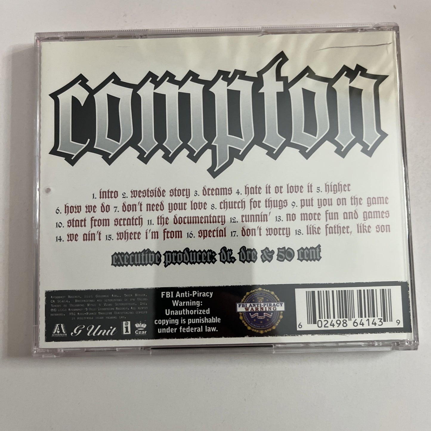 The Game – The Documentary (CD, 2005) US B0003562-02