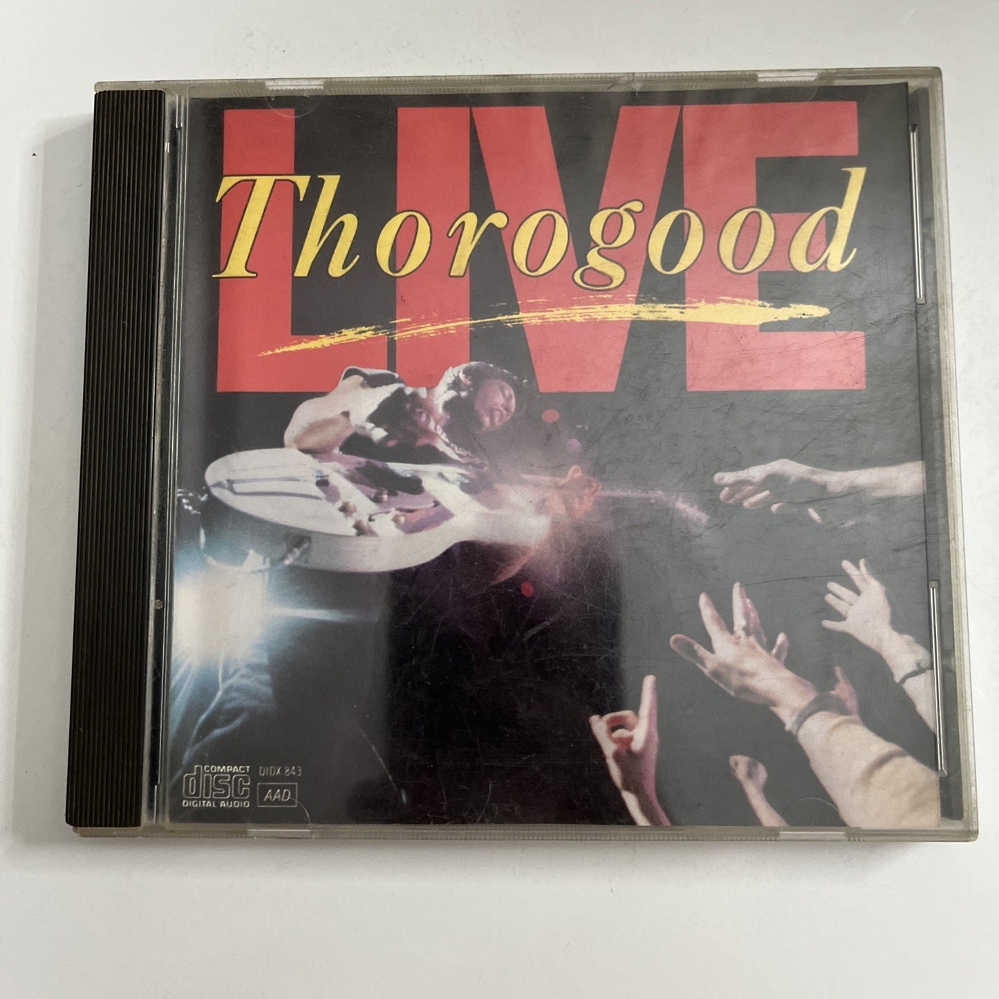 George Thorogood & The Destroyers – Live (CD, 1986) US CDP 7 46329 2