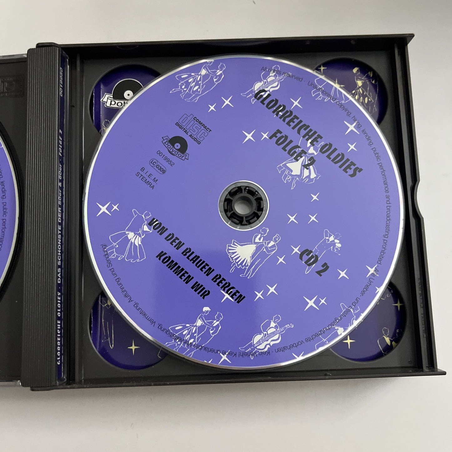 Glorreiche Oldies Das Schönste der 50er & 60er Folge 2 (CD, 1993) Germany 4-Disc
