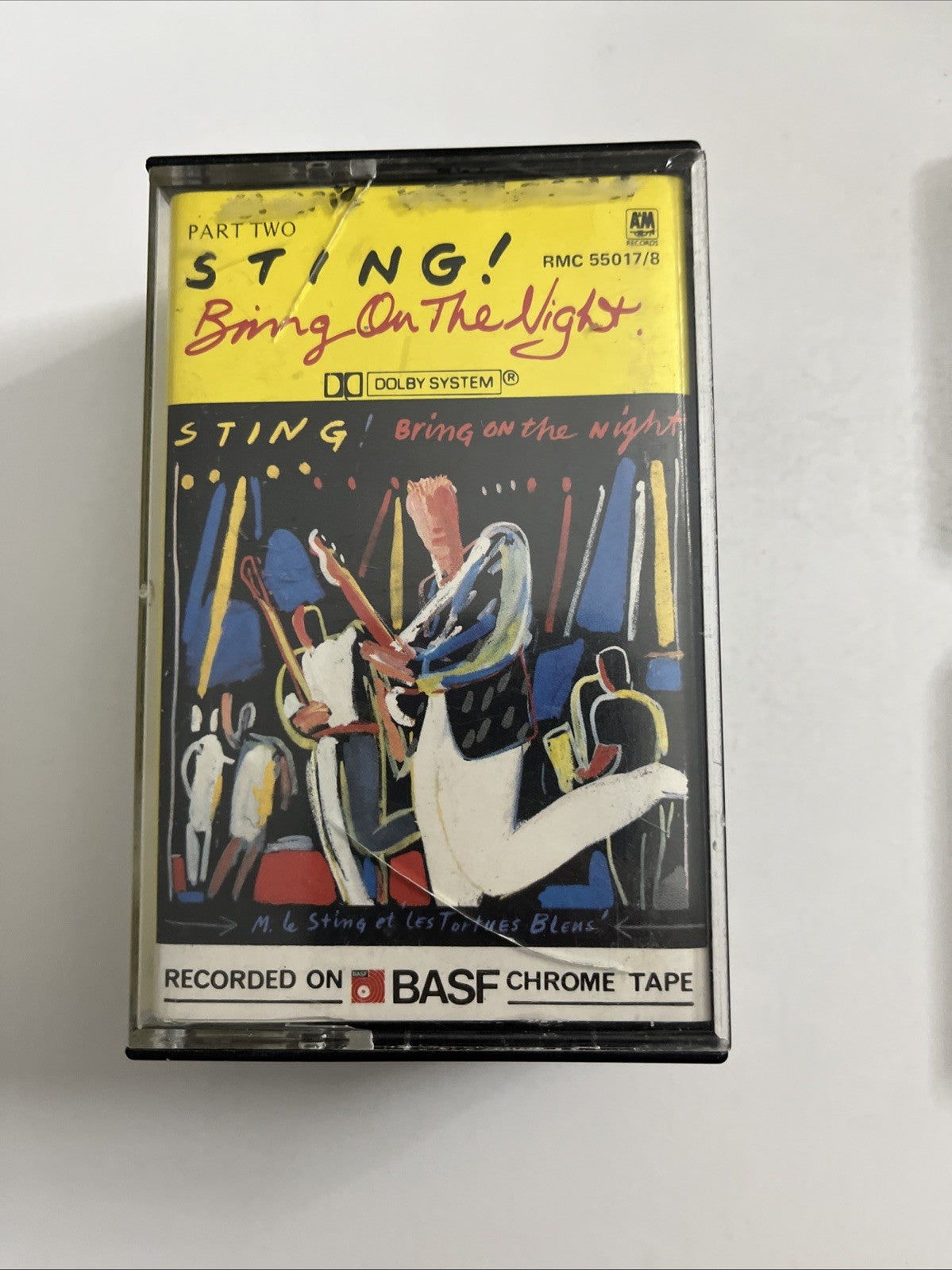 Sting – Bring On The Night (Cassette, 1986) Australia RMC 55017/8