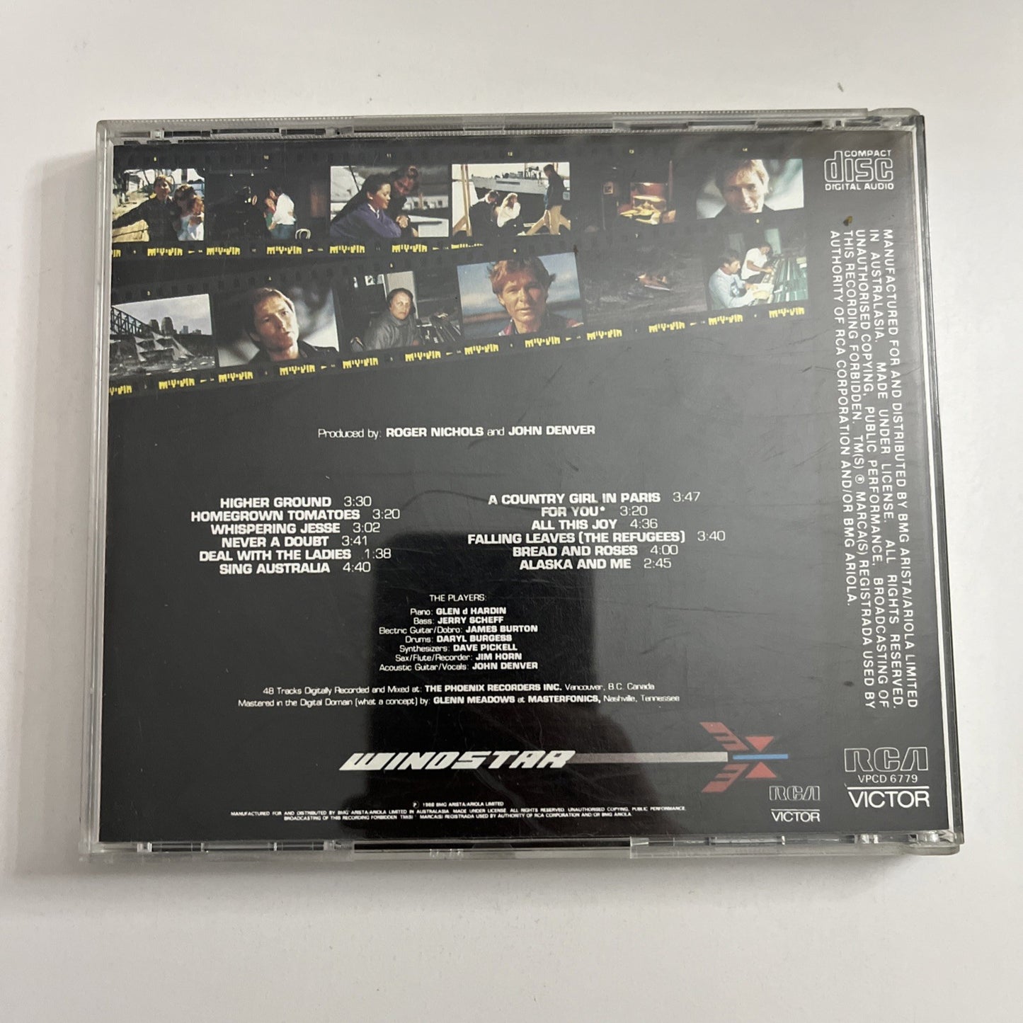John Denver – Higher Ground (CD, 1988) Australia VPCD 6779