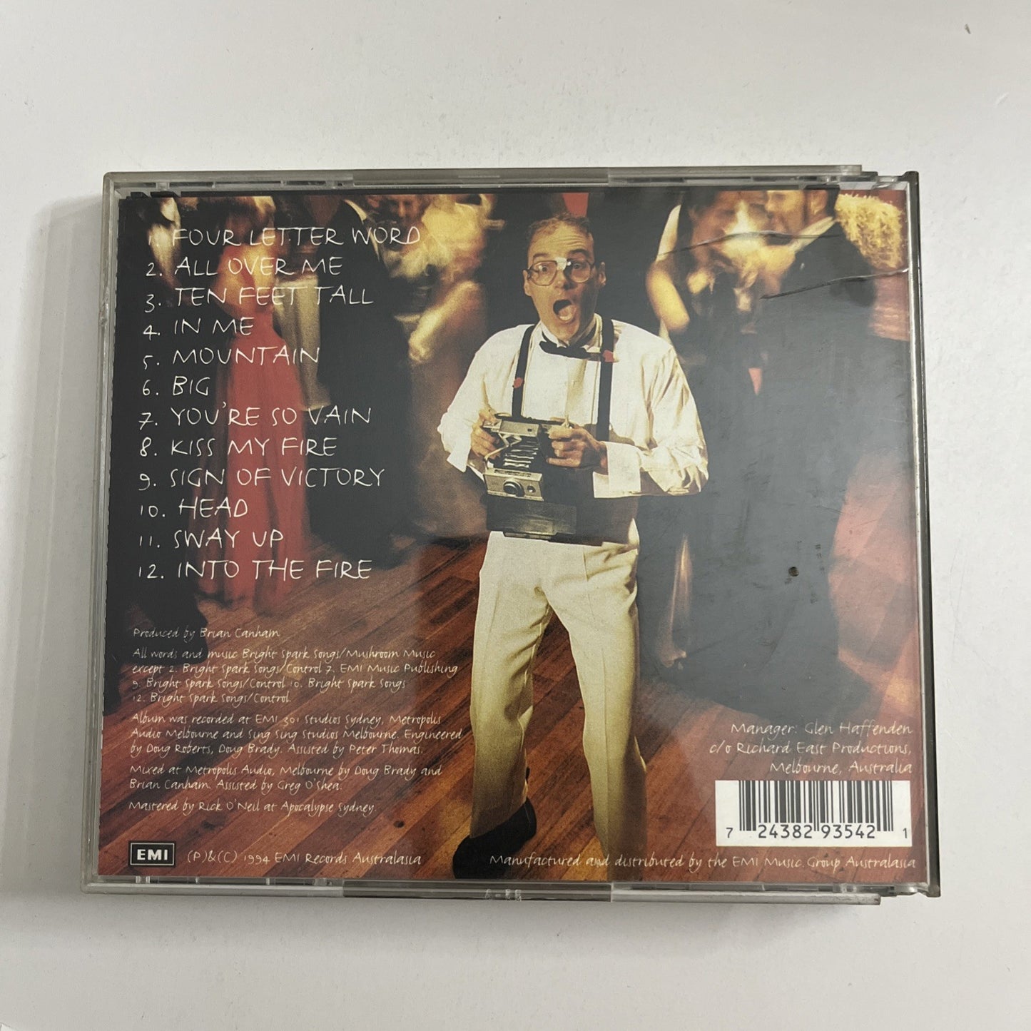 Chocolate Starfish – Chocolate Starfish (CD, 1994) Australasia 8293542