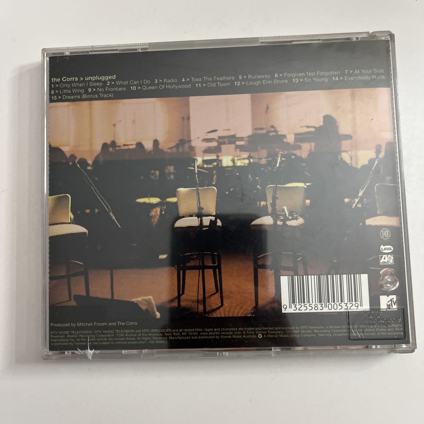 The Corrs – Unplugged (CD, 1999) Australasia 7567809922
