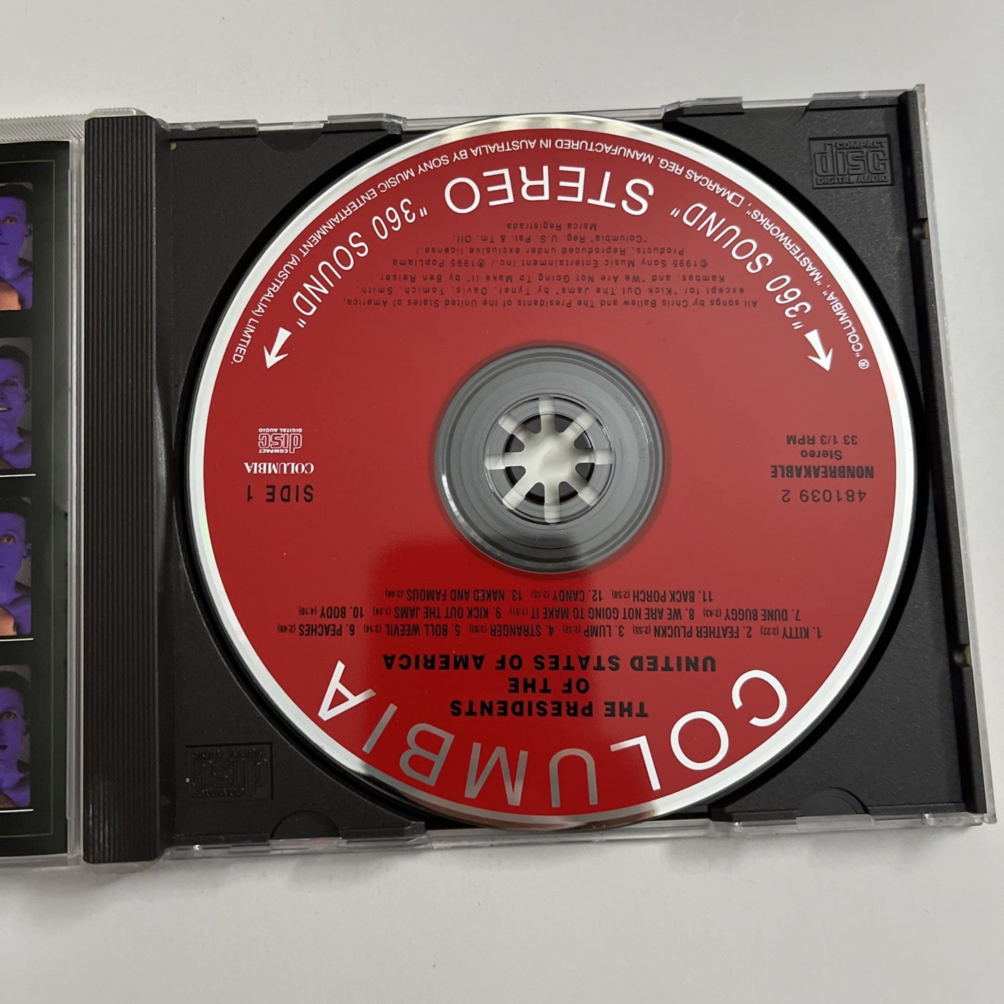 The Presidents Of The United States Of America (CD, 1995) Album
