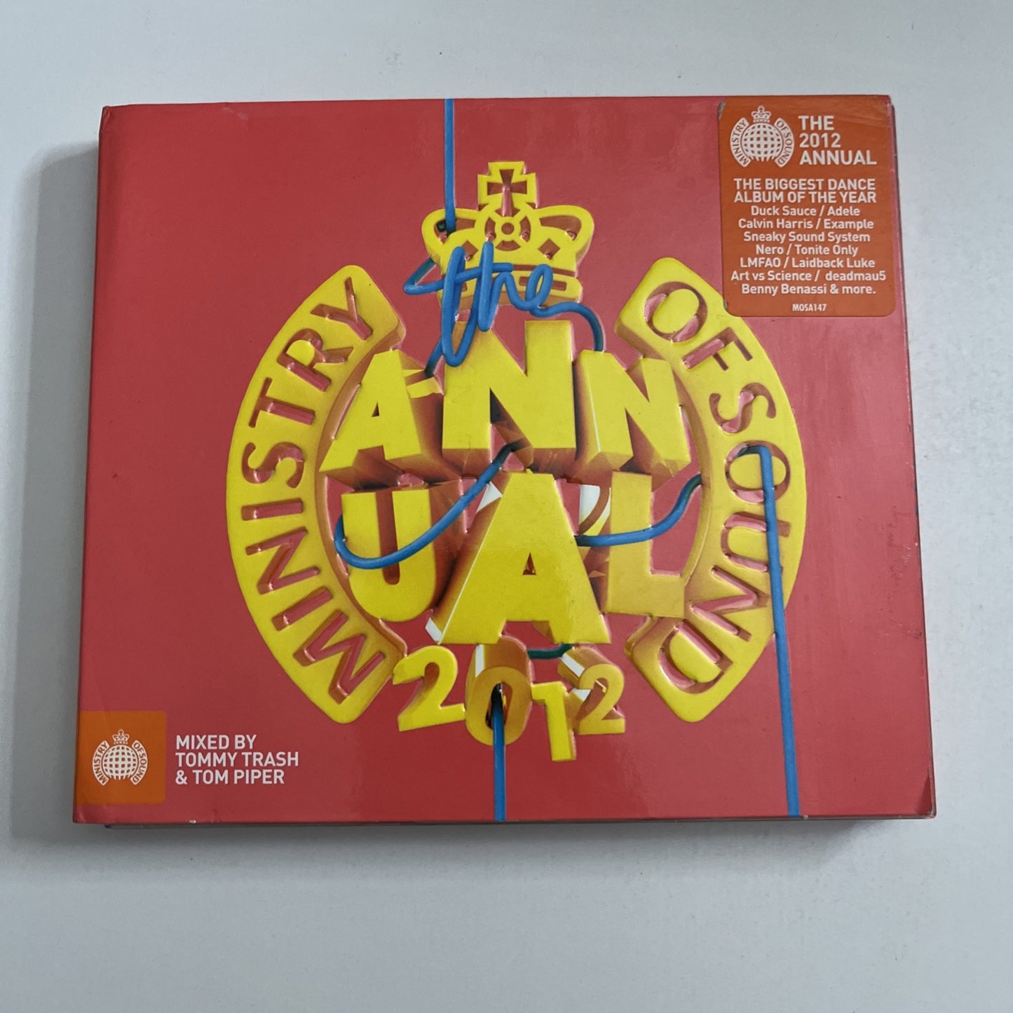 Tommy Trash, Tom Piper – The 2012 Annual (CD, 2011) 2-Disc Digipak MOSA147